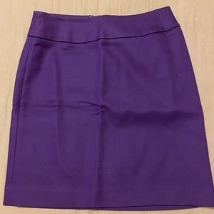 Banana Republic purple skirt Size 2